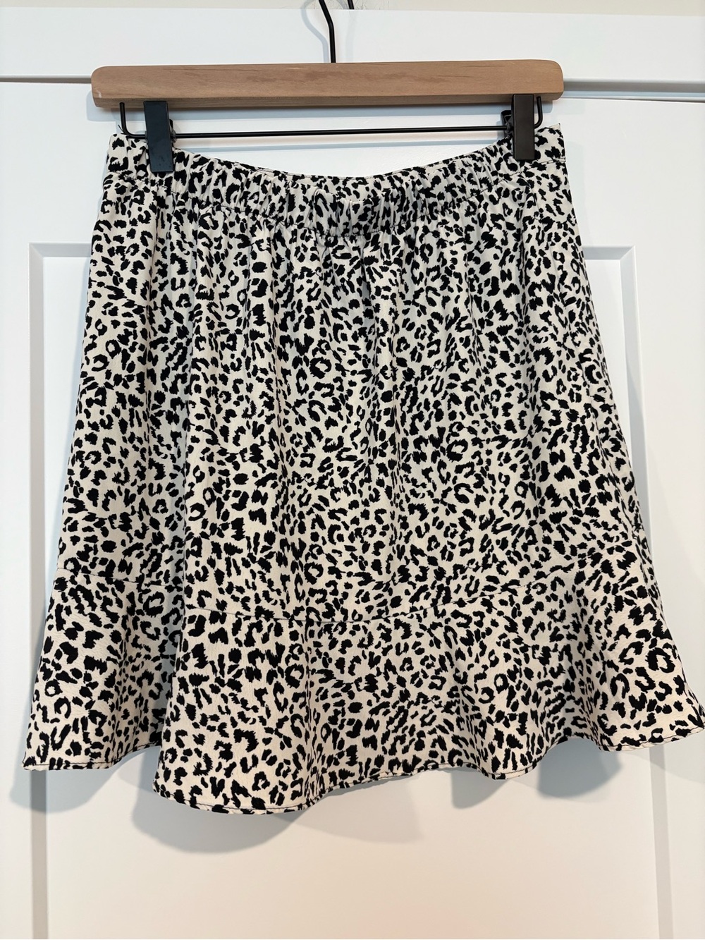 Altar'd State Y2K 90’s‎ Indie Leopard Print Mini Skirt Black White Size M Grunge - Picture 3 of 5